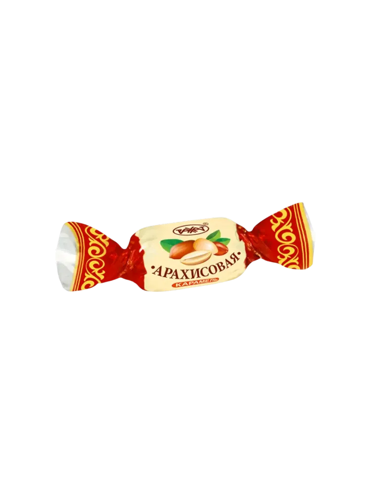 КОНФЕТЫ 250Г РАХАТ КАРАМЕЛЬ АРАХИСОВАЯ