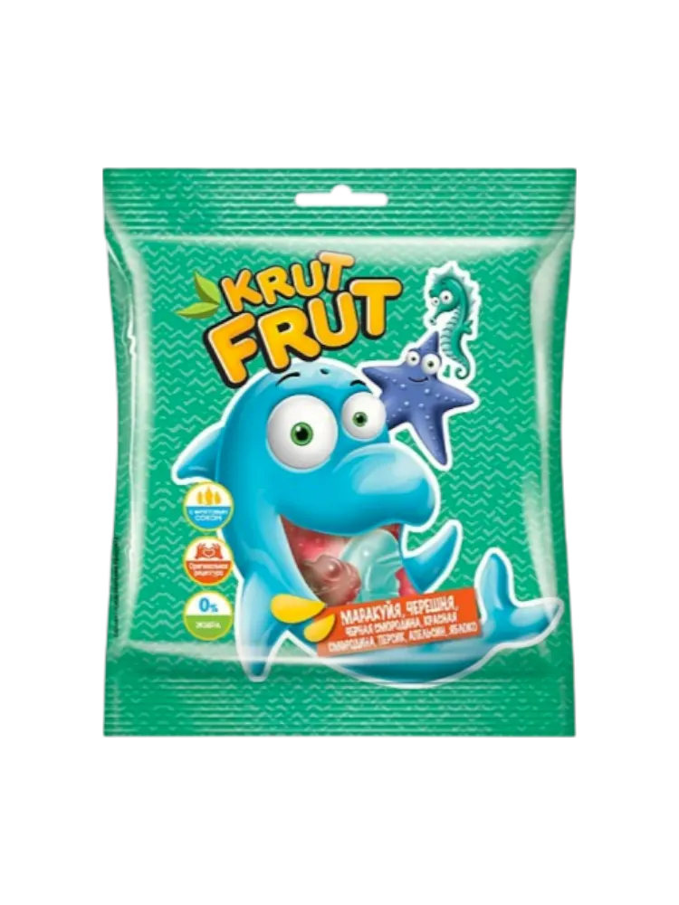 ЖЕВ МАРМЕЛАД КРУТФРУТ 70Г МОРСКИЕ ЖИВОТНЫЕ
