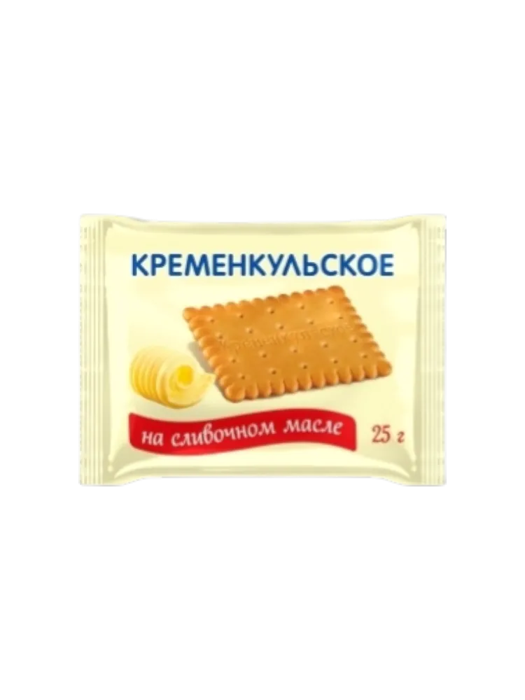 ПЕЧЕНЬЕ КР 25Г КРЕМЕНКУЛЬСКОЕ НА СЛ/МАСЛЕ - фото 1