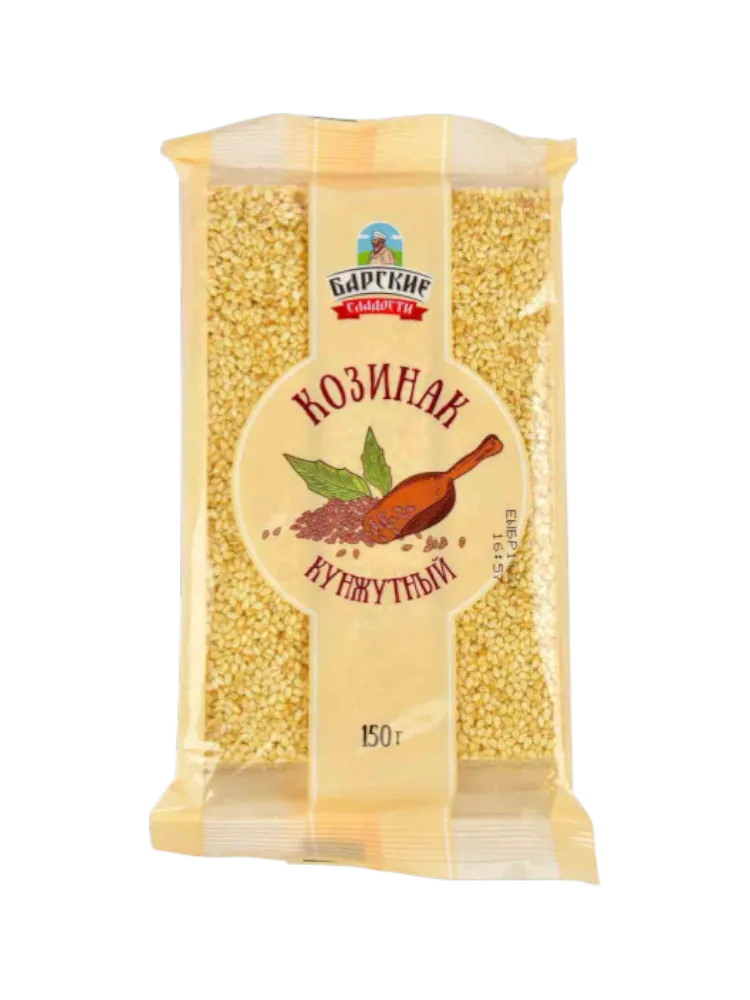 КОЗИНАК БАРСКИЕ СЛАДОСТИ 150Г КУНЖУТНЫЙ