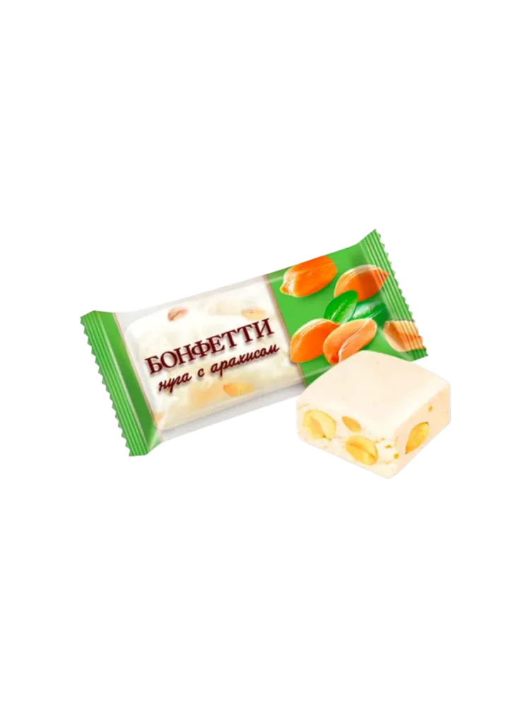 КОНФЕТЫ 250Г ЯШКИНО БОНФЕТТИ НУГА/АРАХИС
