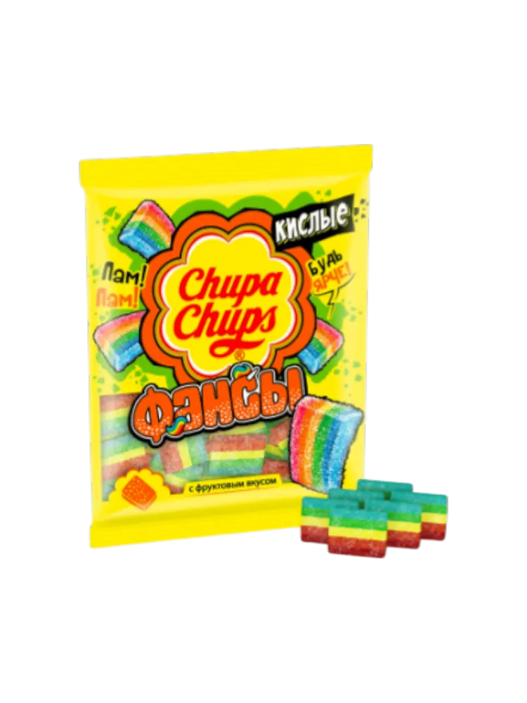 ЖЕВ МАРМЕЛАД CHUPA CHUPS JELLIES 70ГР КИСЛЫЕ ФАНСЫ