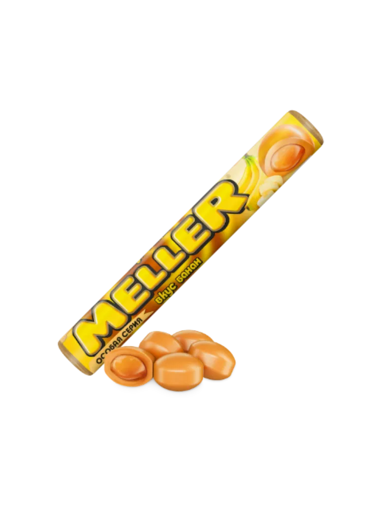 ИРИС MELLER 38Г ШОКОЛАД БАНАН 8*24