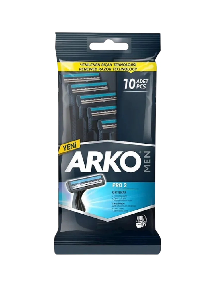 СТАНОК Д/БРИТЬЯ ARKO MEN PRO2 10ШТ(36)