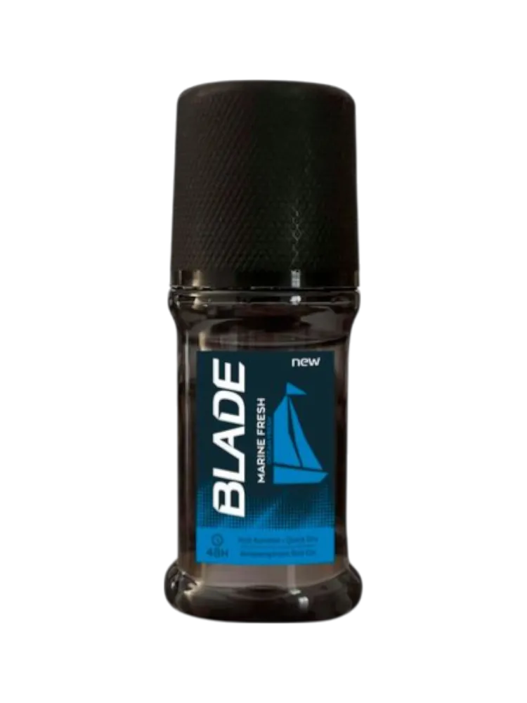 ДЕЗОДОРАНТ BLADE 50МЛ MARINE FRESH РОЛИК(12) - фото 1