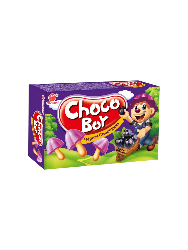 ПЕЧЕНЬЕ CHOCOBOY 45Г ЧЕРНАЯ СМОРОДИНА