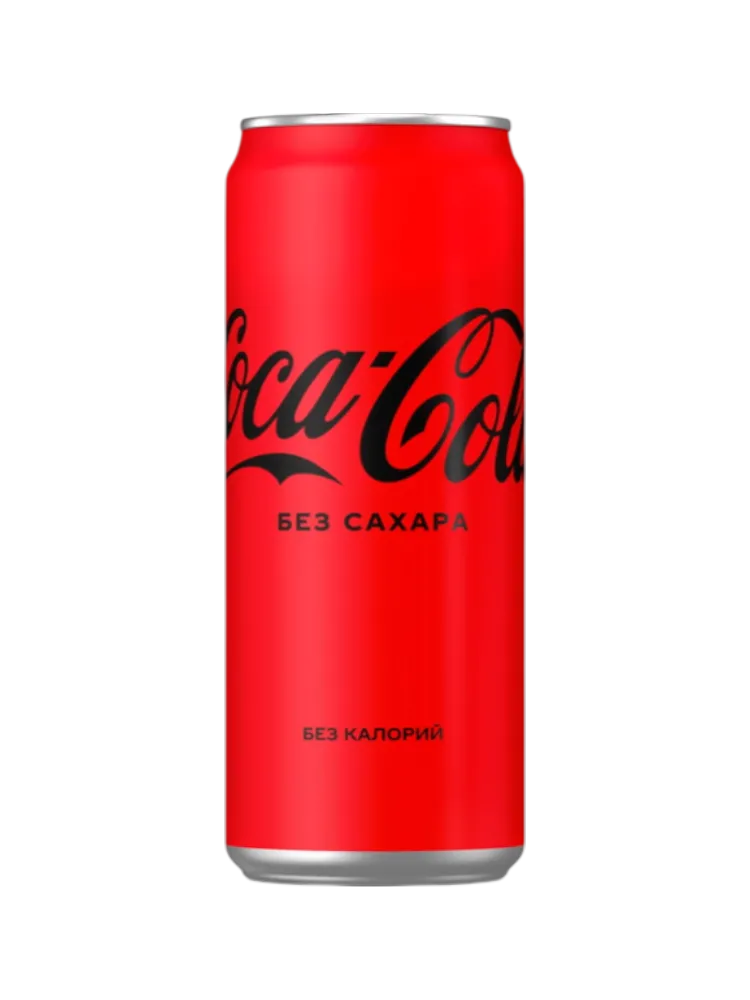 НАПИТОК COCA-COLA 0.45 Ж/Б Б САХАРА - фото 1