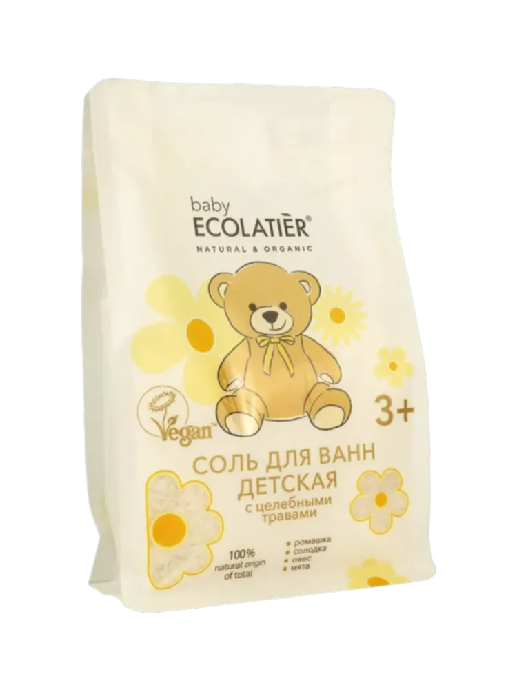СОЛЬ Д/ВАННЫ ECL GREEN ДЕТСКАЯ 600ГР