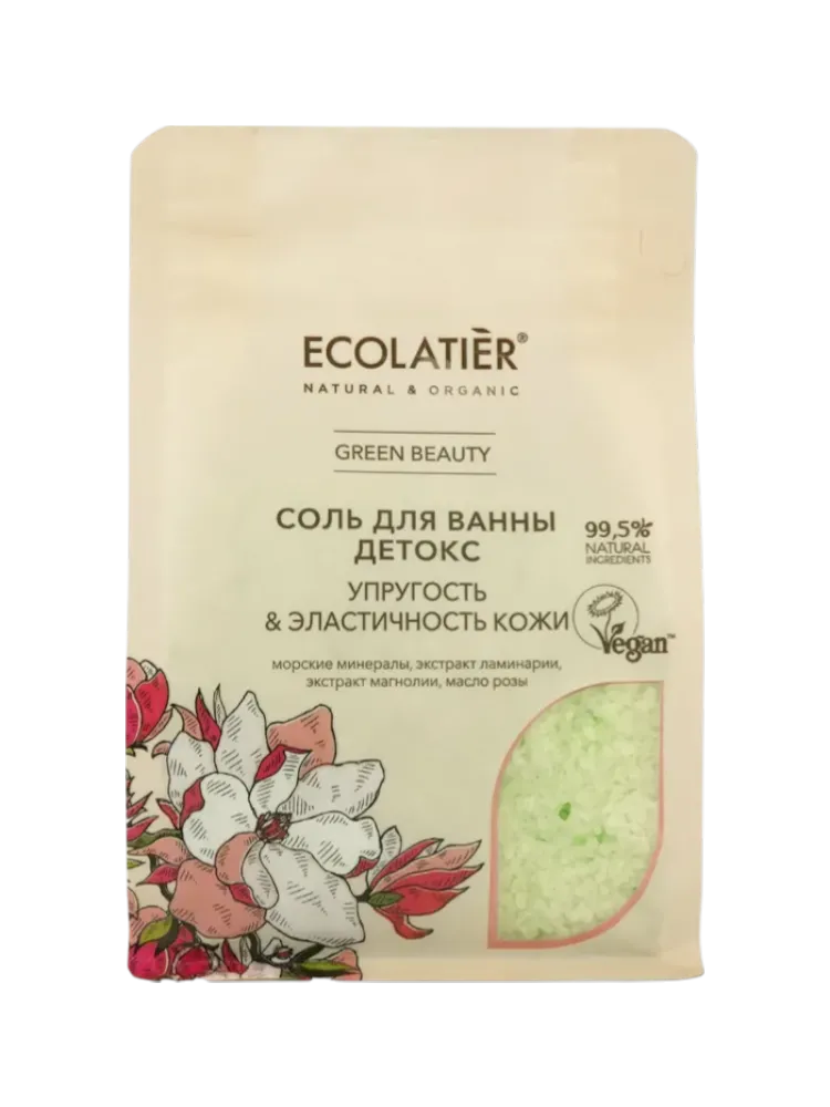 СОЛЬ Д/ВАННЫ ECL GREEN ДЕТОКС 600ГР - фото 1