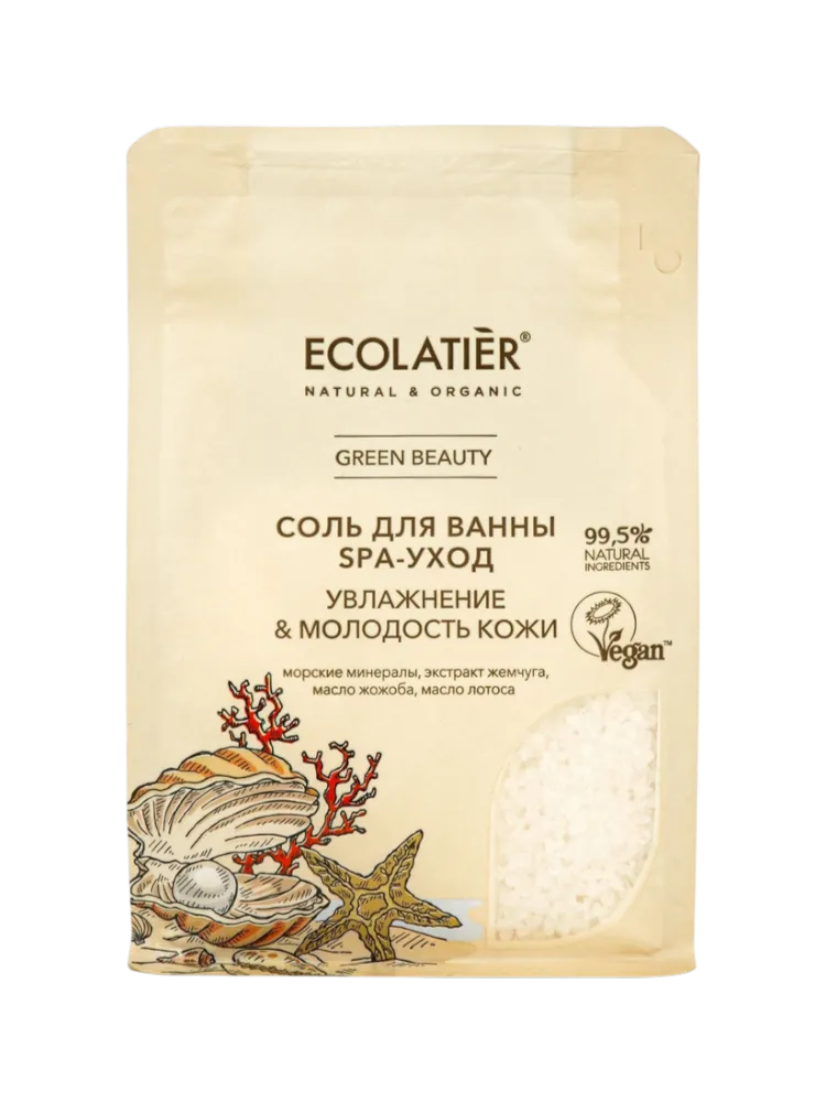 СОЛЬ Д/ВАННЫ ECL GREEN SPA-УХОД 600ГР