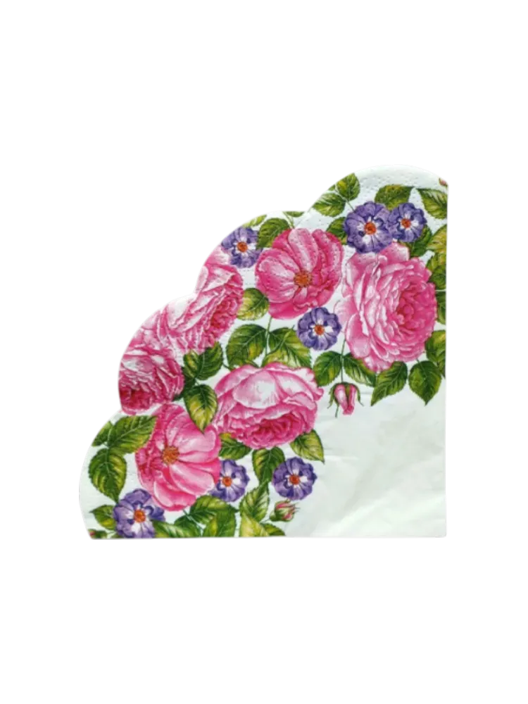 САЛФЕТКИ ART BOUQUET RONDO РОЗЫ 3СЛ/12Л