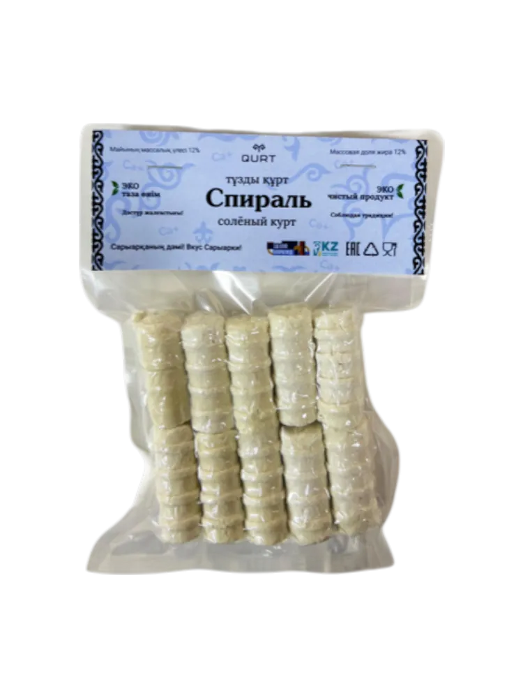 Курт Спираль, соленый. Вакуум 100 гр
