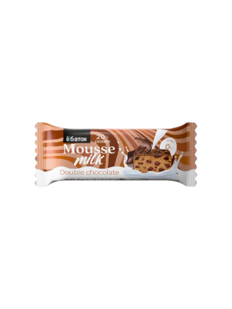 ДЕСЕРТ MOUSSE 40Г ДВОЙНОЙ ШОКОЛАД