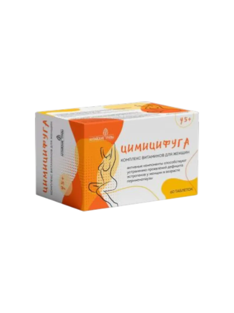 Цимицифуга с комплексом витаминов д/женщин 45+ Алтайские травы №60