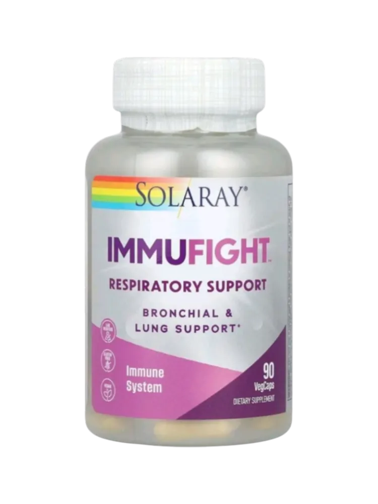 ImmuFight™
Solaray, поддержка дыхательной системы, 90 растительных капсул