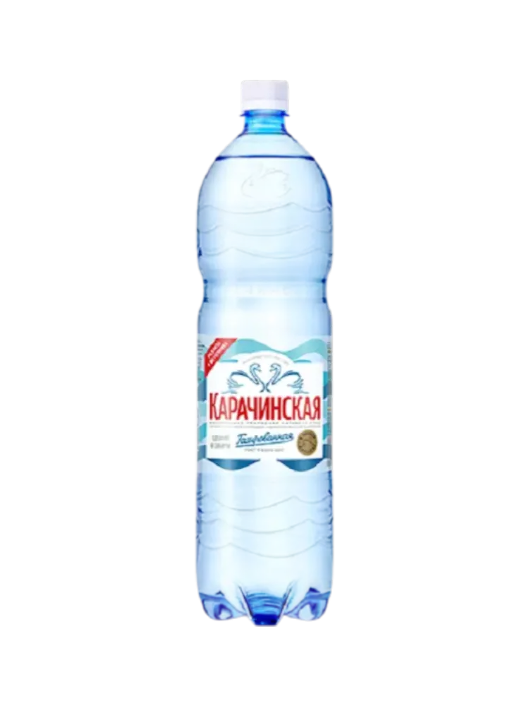 ВОДА КАРАЧИНСКАЯ 1.5Л МИНЕРАЛЬНАЯ ГАЗ