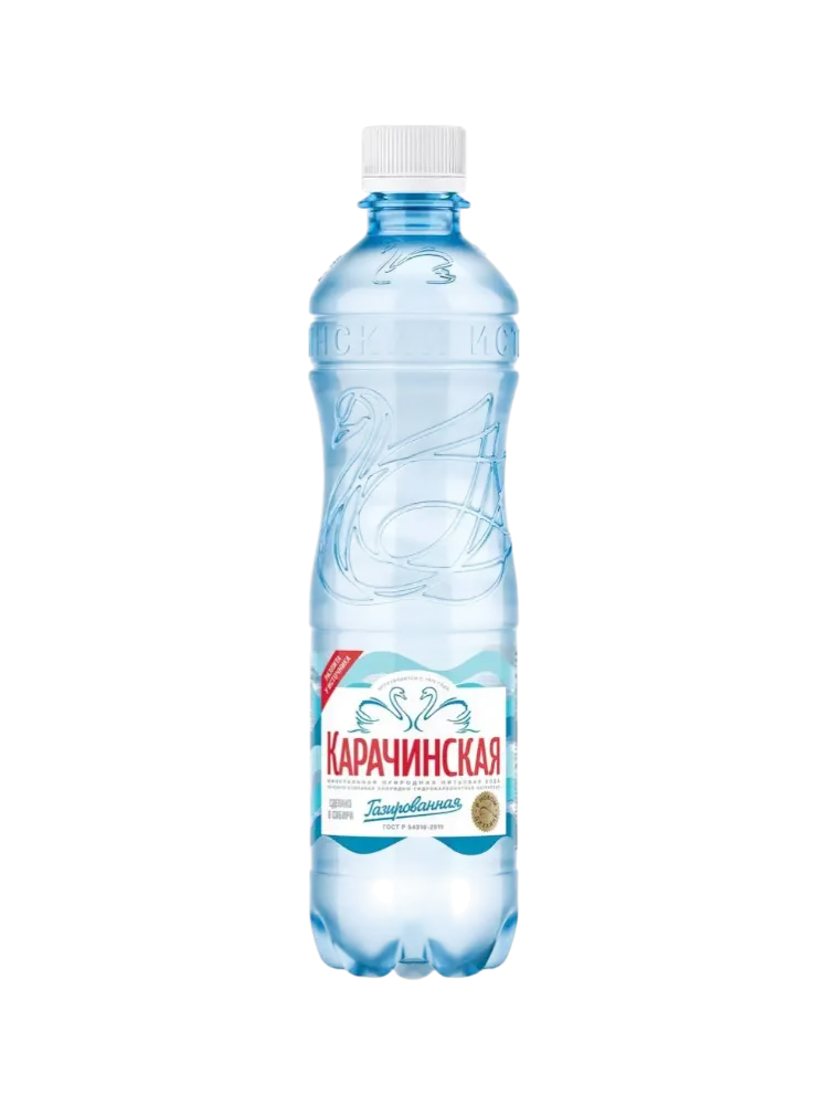 ВОДА КАРАЧИНСКАЯ 0.5Л МИНЕРАЛЬНАЯ ГАЗ