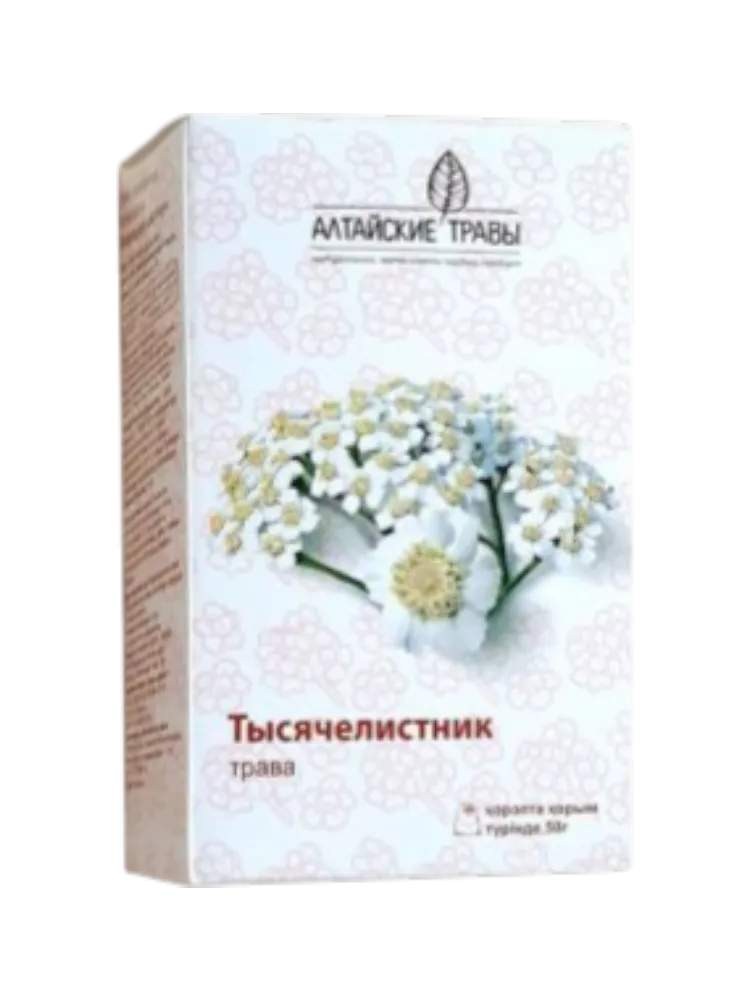 Тысячелистник трава 50,0   фито-чай Алтайские Травы 