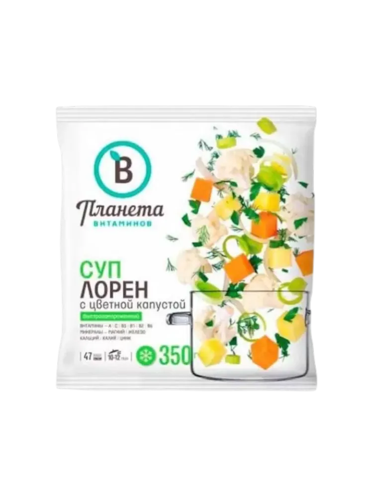 СМЕСЬ ПЛАНЕТА ВИТАМИНОВ СУП ЛОРЕН 350Г