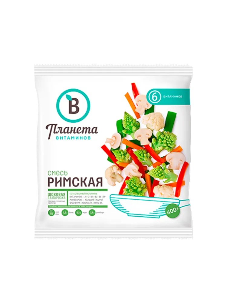 СМЕСЬ ПЛАНЕТА ВИТАМИНОВ РИМСКАЯ 400Г