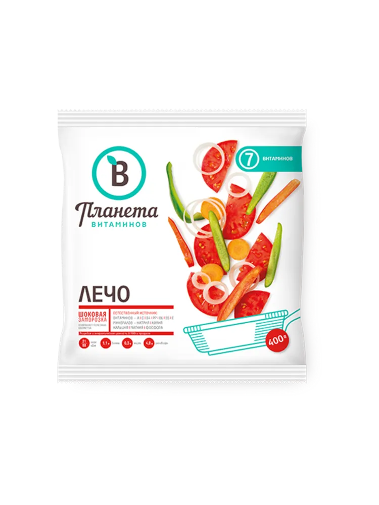 ПЛАНЕТА ВИТАМИНОВ 400Г ЛЕЧО