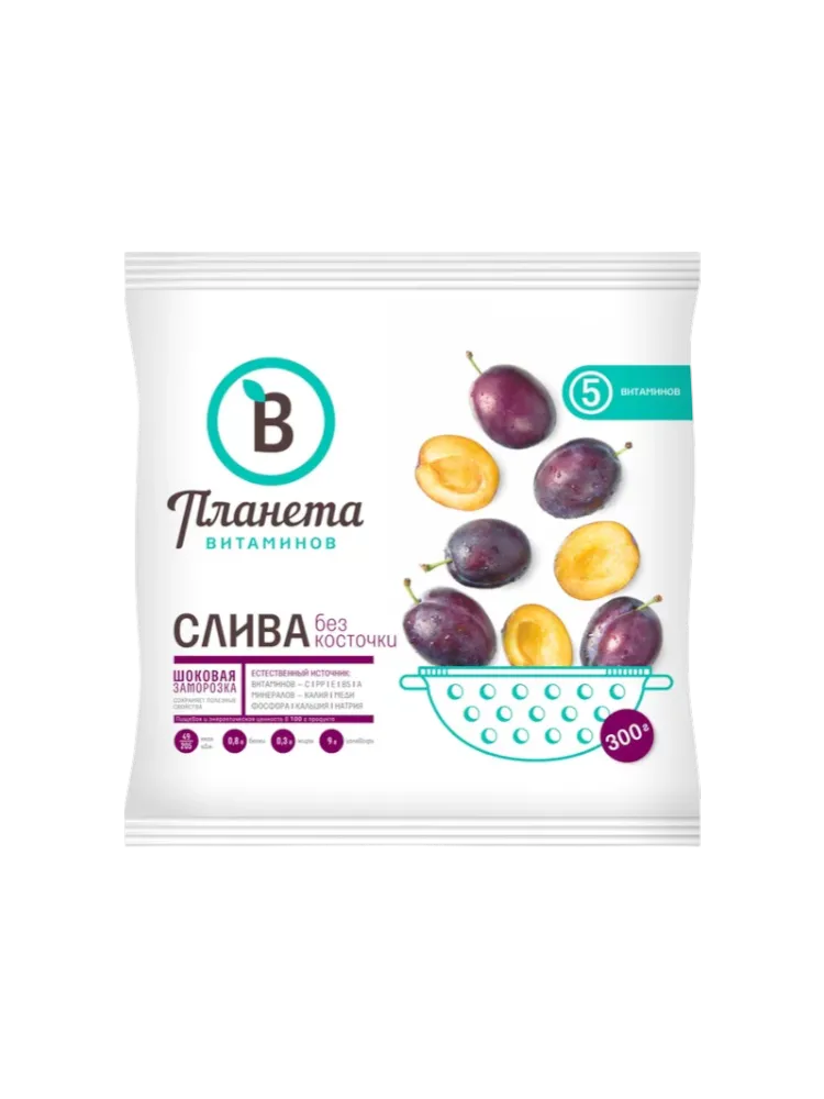 ПЛАНЕТА ВИТАМИНОВ 300Г СЛИВА 