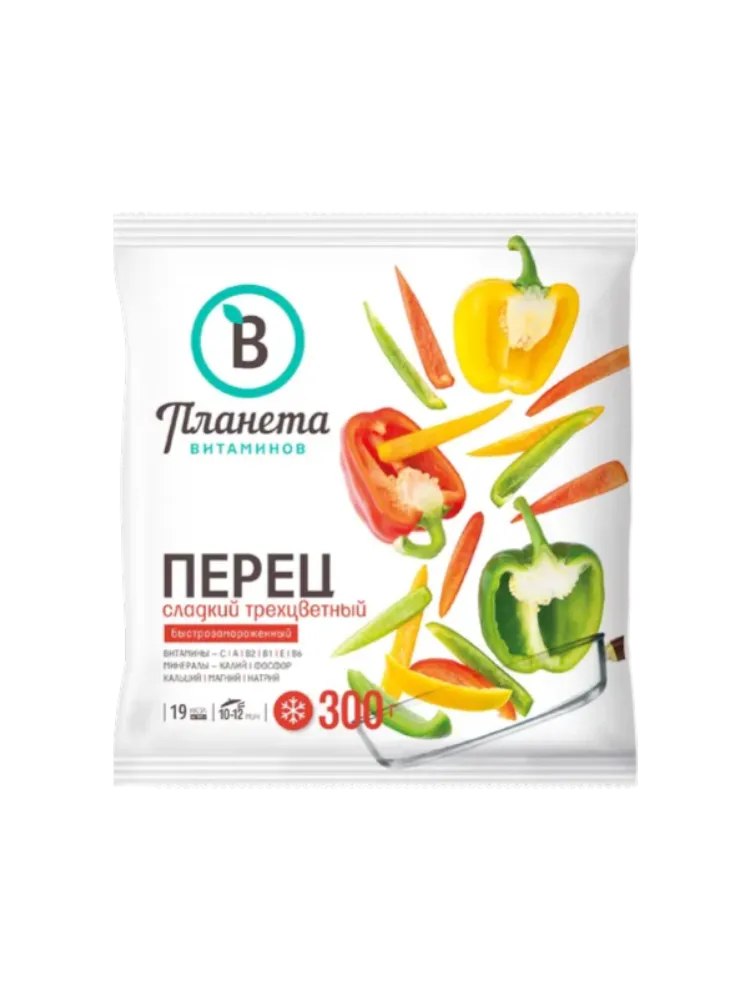 ПЕРЕЦ ПЛАНЕТА ВИТАМИНОВ 3-Х ЦВЕТНЫЙ 300Г