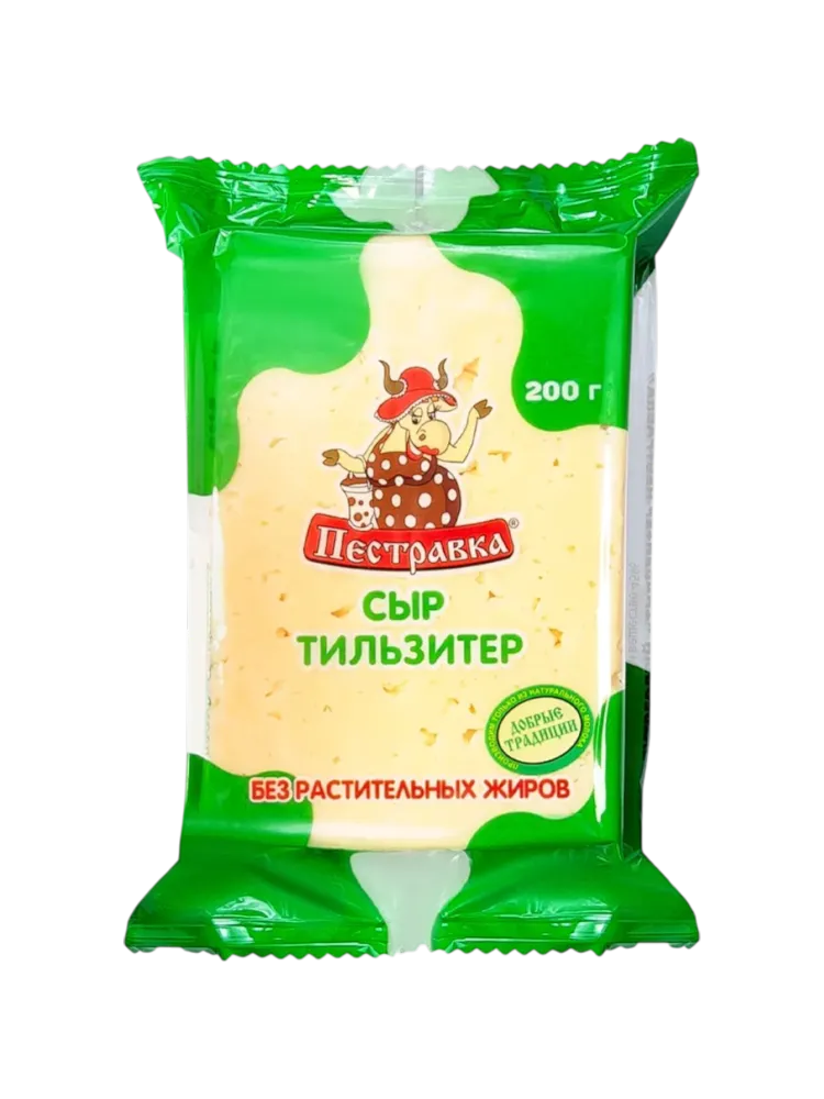 СЫР ПЕСТРАВКА 200Г ТИЛЬЗИТЕР