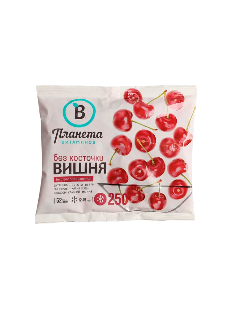 ВИШНЯ ПЛАНЕТА ВИТАМИНОВ Б/К 250Г