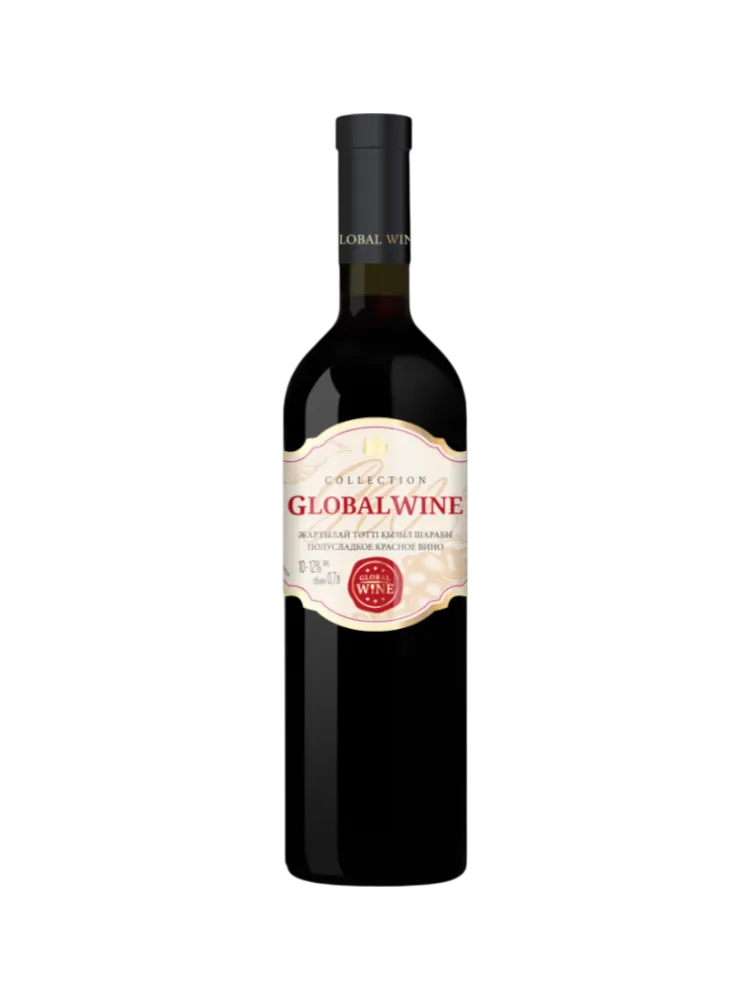 ВИНО GLOBAL WINE КР П/СЛ 0,75Л 12% - фото 1