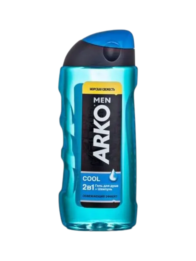 ГЕЛЬ Д/ДУША+ШАМПУНЬ ARKO MEN 2В1 COOL 260МЛ