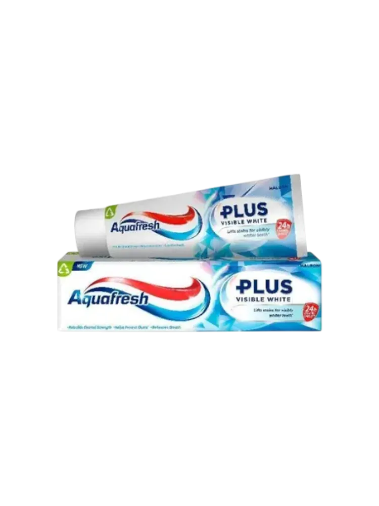 ЗУБ ПАСТА AQUAFRESH 75МЛ ПЛЮС ВИДИМАЯ БЕЛИЗНА - фото 1