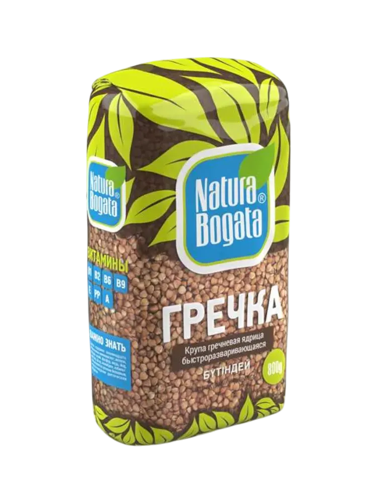 КРУПА NATURA BOGATA 800Г ГРЕЧКА