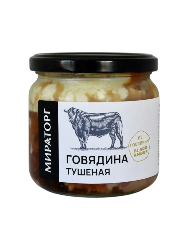 ГОВЯДИНА ТУШЕНАЯ МИРАТОРГ БМК 350Г СТ/Б