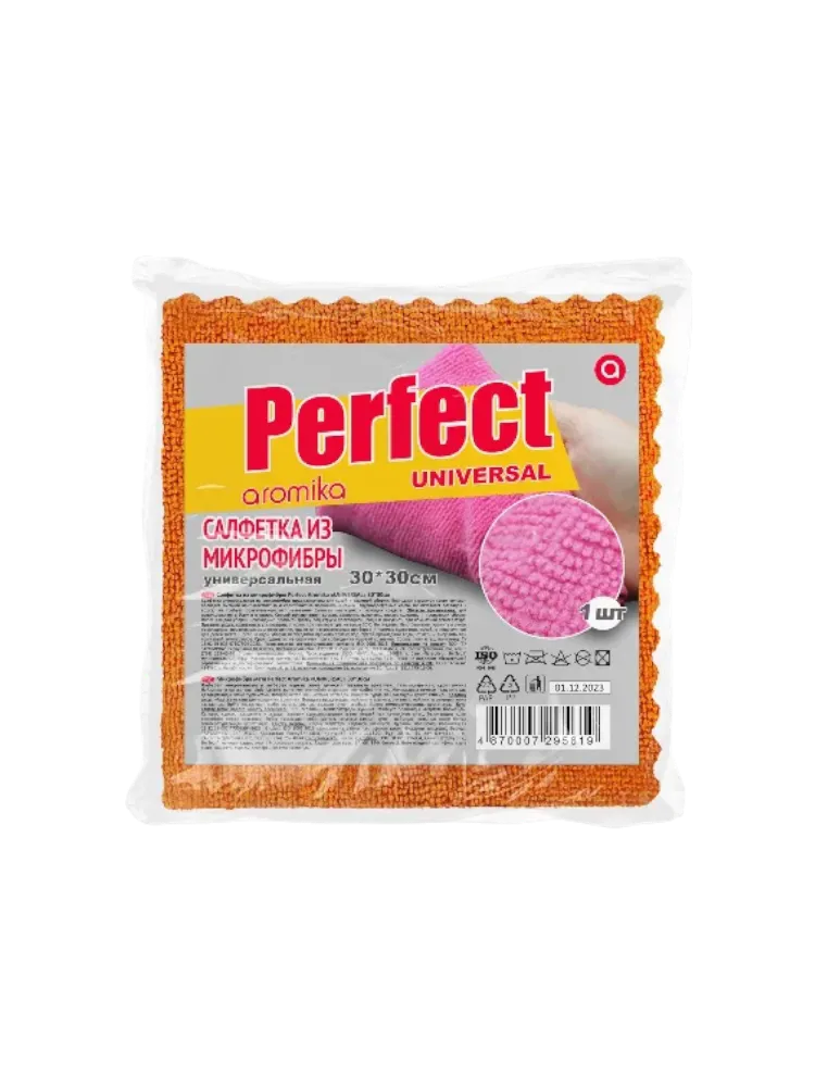 САЛФЕТКА ИЗ МИКРОФИБРЫ PERFECT УНИВЕРСАЛЬНАЯ 1ШТ KITCHEN