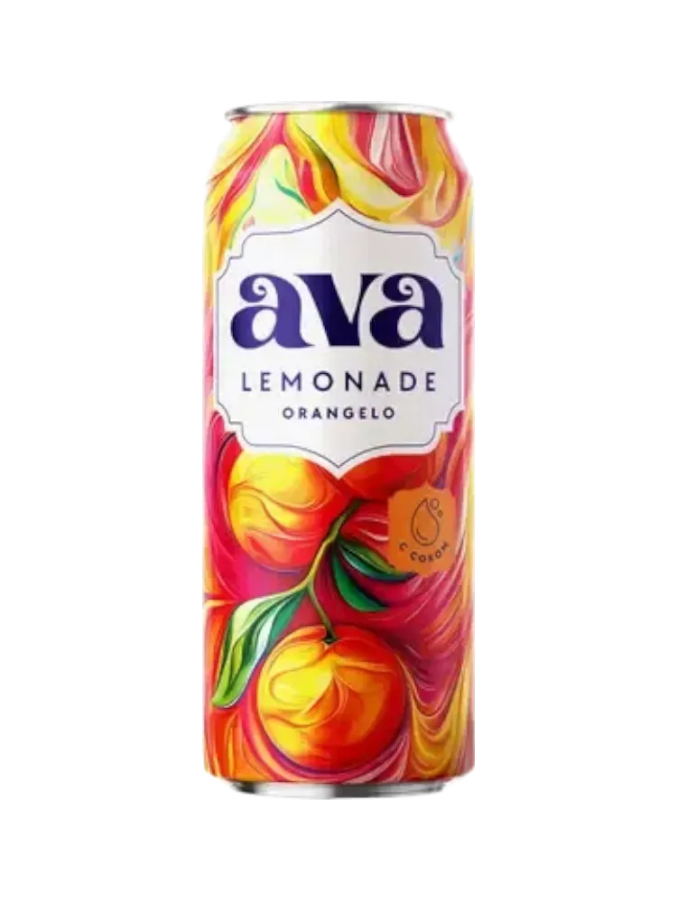 НАПИТОК AVA LEMONADE 0.45Л ORANGELO ГАЗ Ж/Б(12)