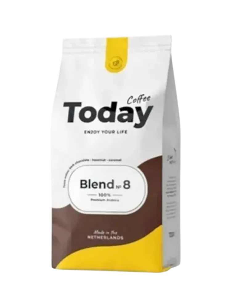 КОФЕ TODAY BLEND N8 BEANS PACK 200Г ЗЕРНО
