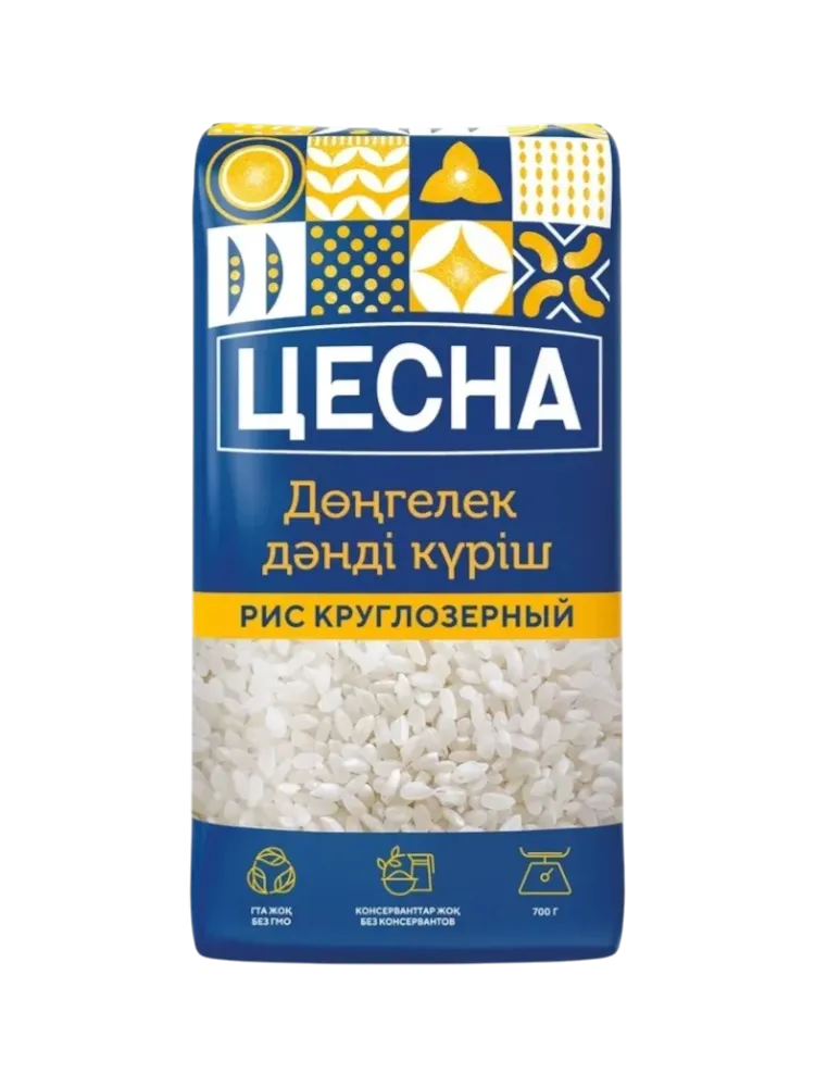 КРУПА ЦЕСНА 700Г РИС КРУГЛОЗЕРНЫЙ
