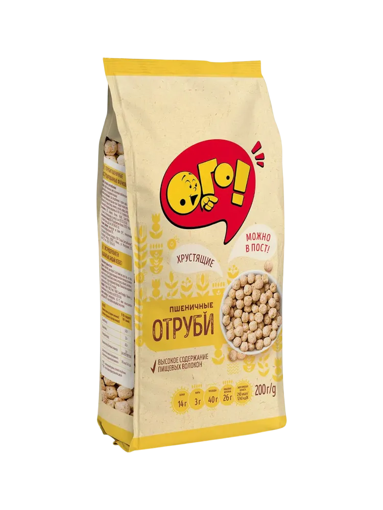 ОТРУБИ ОГО 200Г ПШЕНИЧНЫЕ