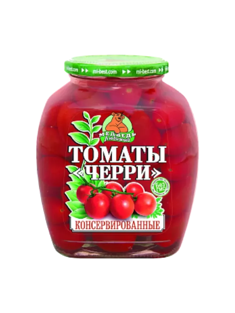 ТОМАТЫ ЧЕРРИ МЕДВЕДЬ ЛЮБИМЫЙ 720МЛ С/Б