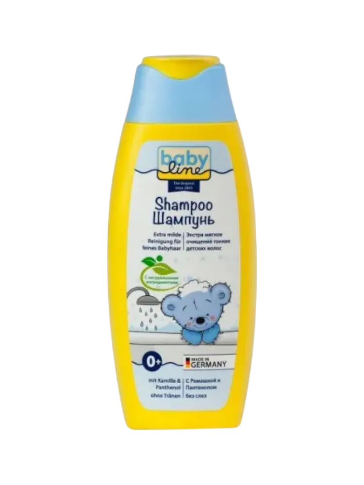 Baby Line Детский шампунь с ромашкой и пантенолом