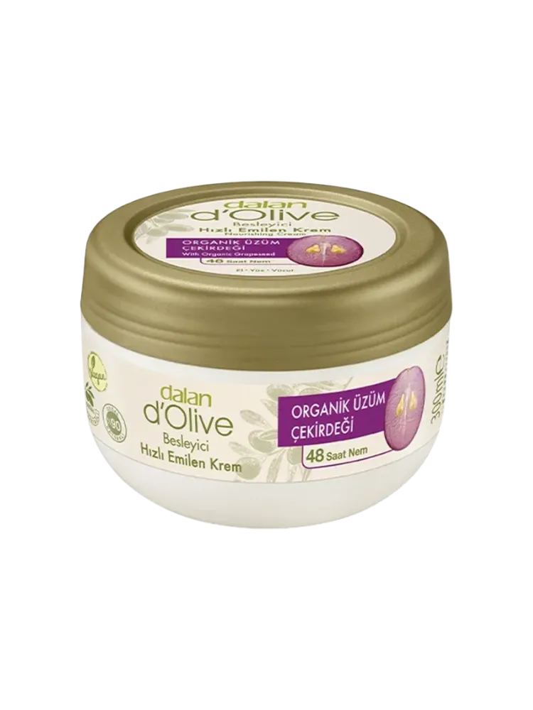 КРЕМ Д/РУК И ТЕЛА DALAN D'OLIVE 150МЛ ВИНОГРАДНАЯ КОСТОЧКА