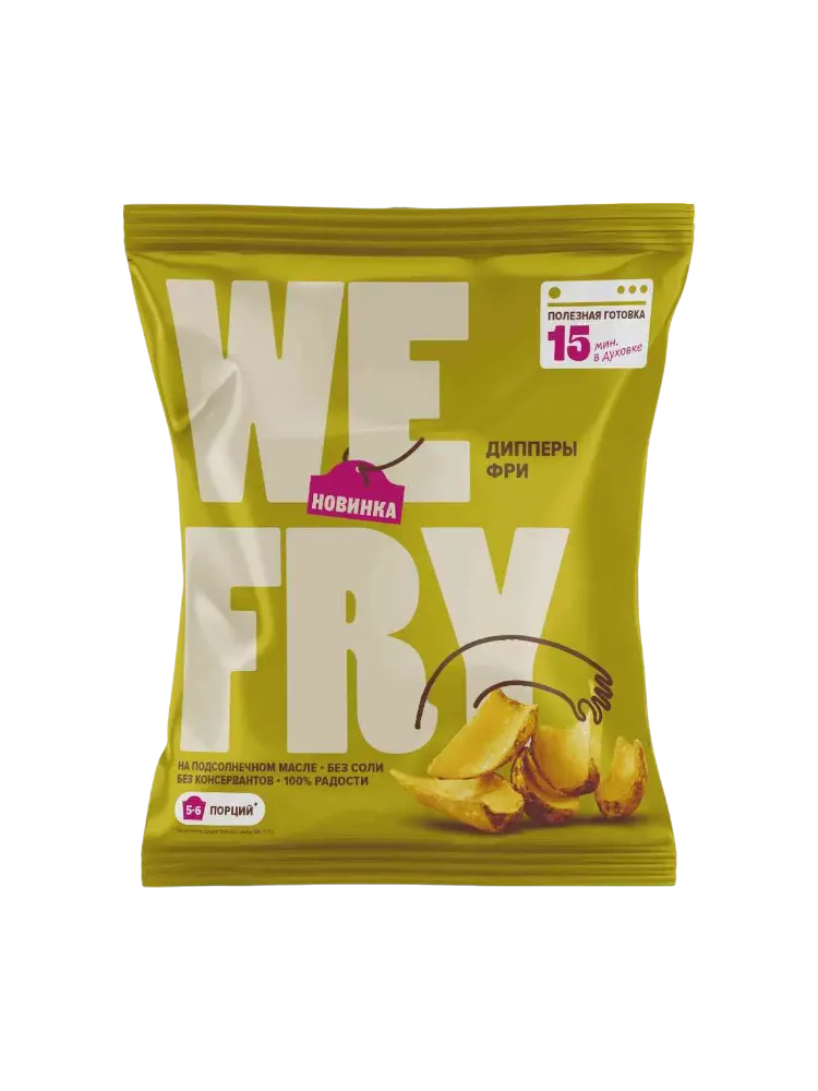 КАРТОФЕЛЬНЫЕ ДИППЕРЫ WE FRY 700Г ЗАМ