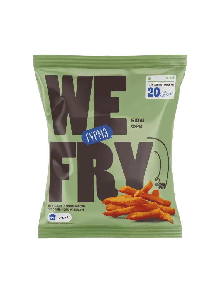 БАТАТ ФРИ WE FRY 500Г 9*9ММ ЗАМ