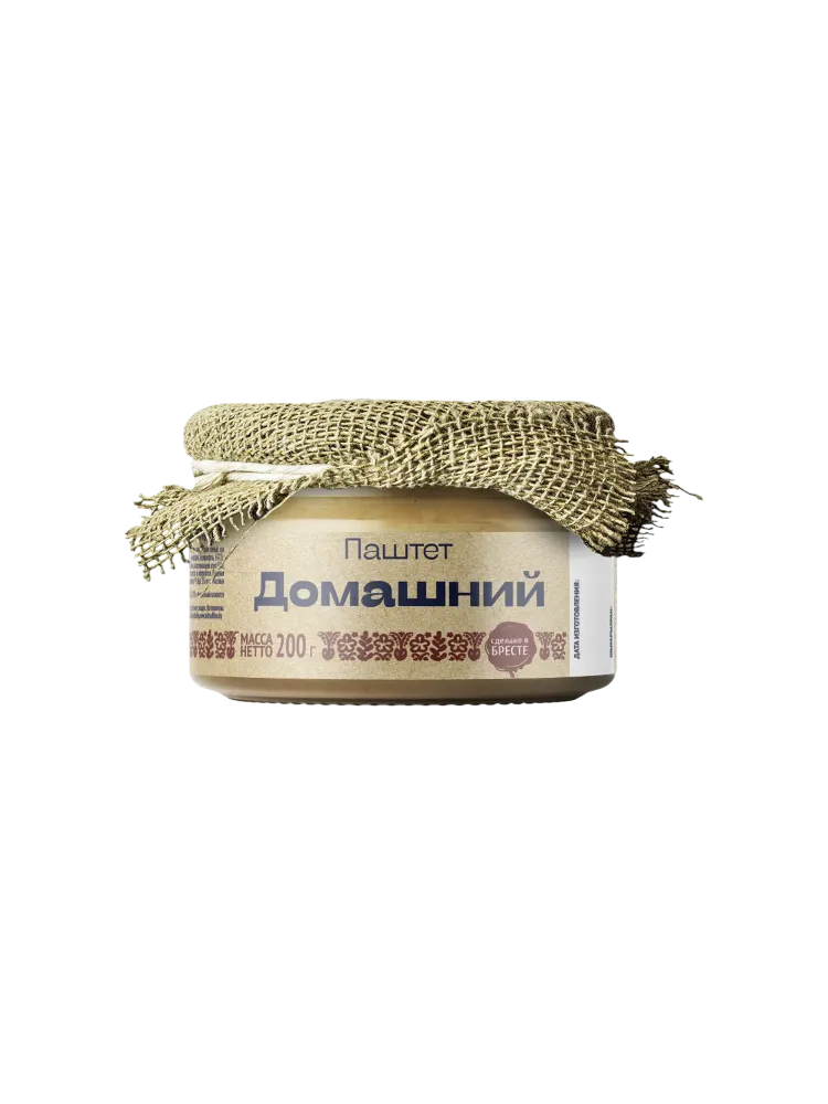 ПАШТЕТ БЕЛОРУССКАЯ ТРАДИЦИЯ 200Г ДОМАШНИЙ СТ/Б