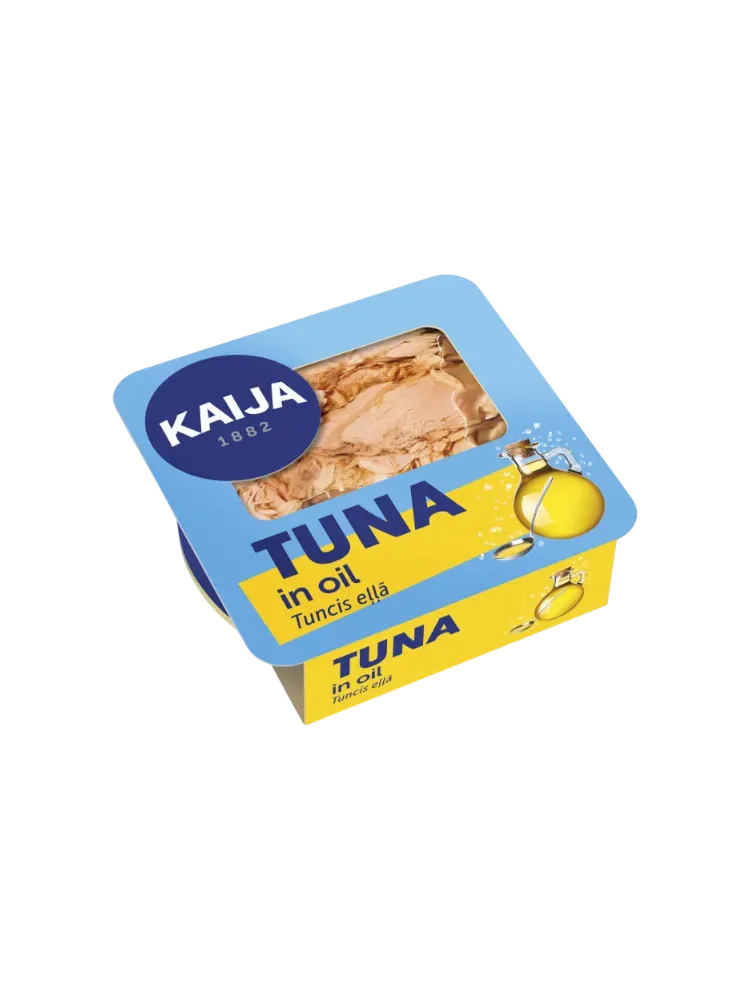 КОНСЕРВЫ KAIJA 160Г ТУНЕЦ ФИЛЕ В МАСЛЕ