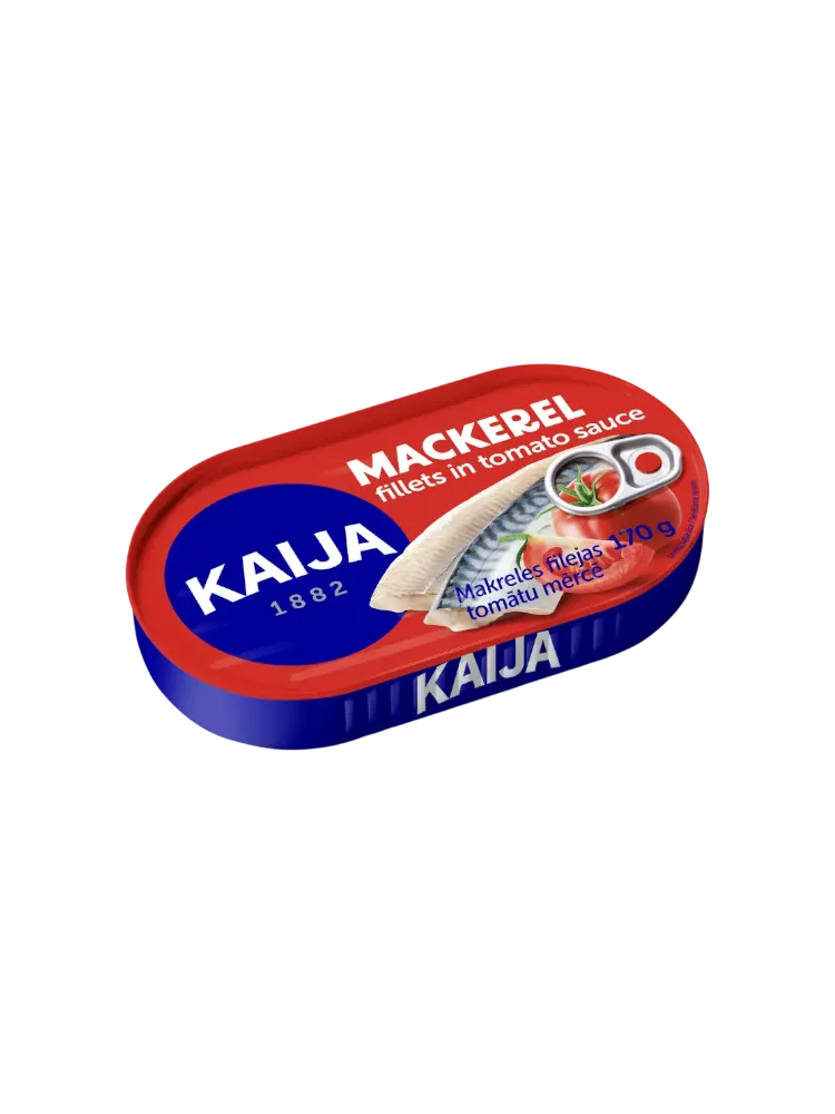 КОНСЕРВЫ CКУМБРИИ KAILA ФИЛЕ В Т/С 170Г КЛЮЧ - фото 1