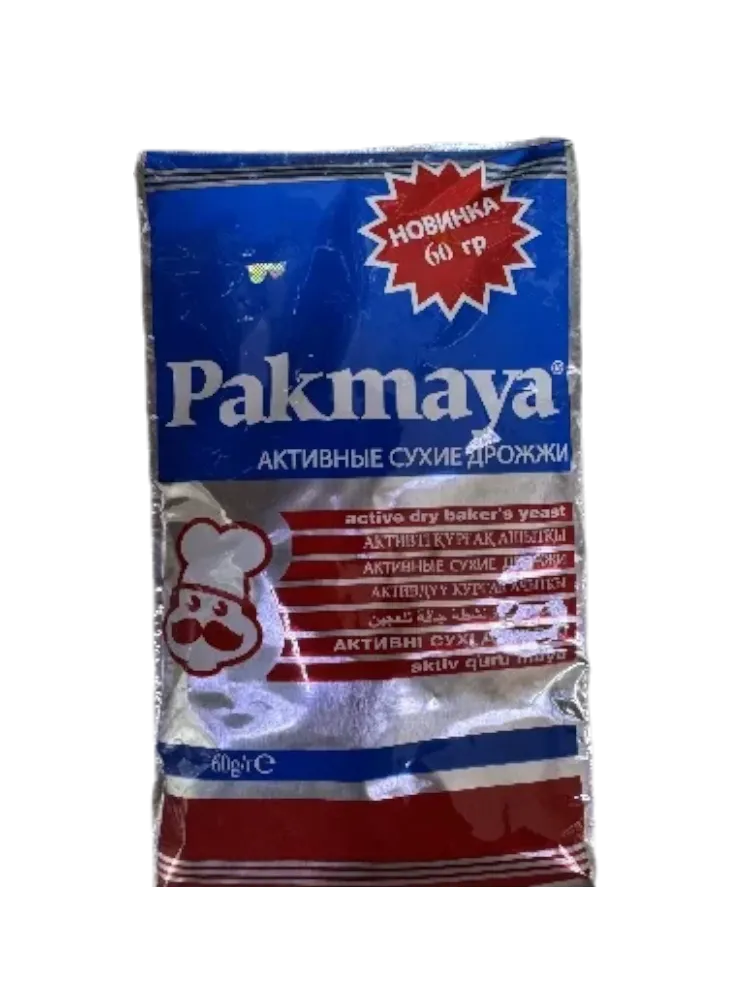 ПРИПРАВА PAKMAYA 60Г ДРОЖЖИ