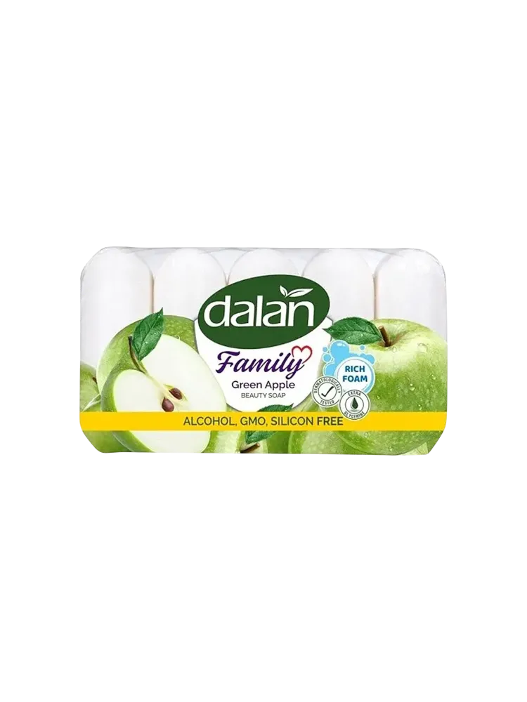 МЫЛО DALAN FAMILY 75Г ЗЕЛЕНОЕ ЯБЛОКО - фото 1