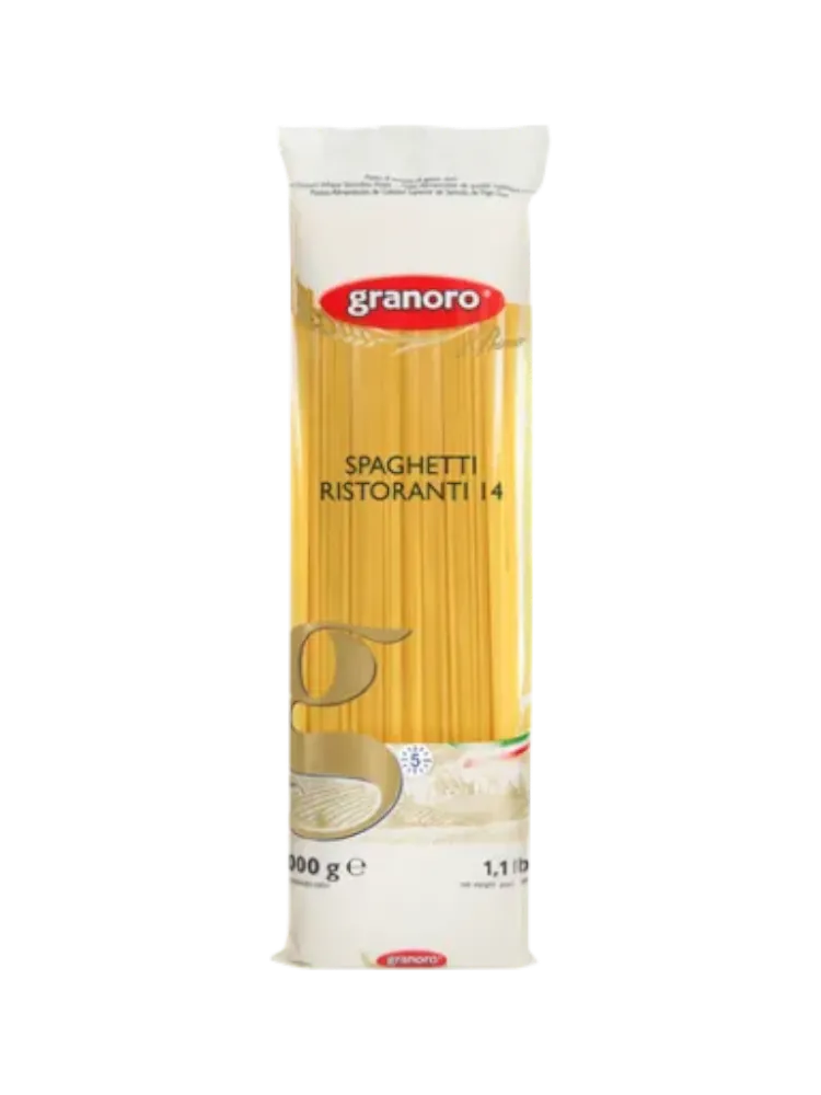 МАКАРОНЫ ГРАНОРО 500Г СПАГЕТТИ RISTORANTI 14